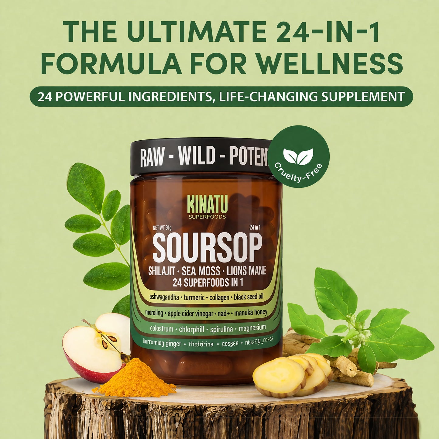 Kinatu 24-in-1 Soursop Supplement