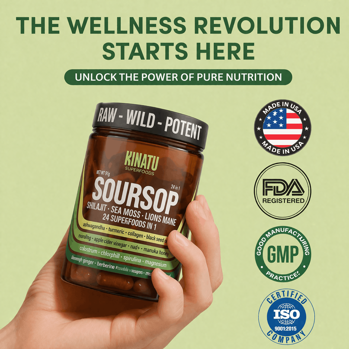 Kinatu 24-in-1 Soursop Supplement