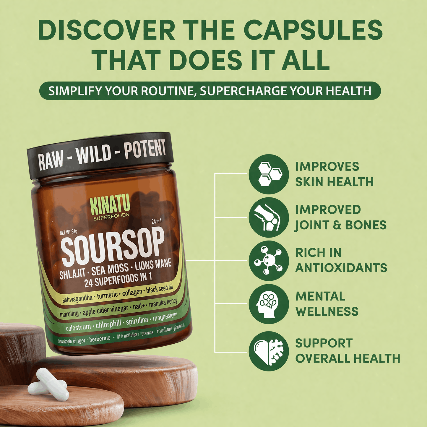 Kinatu 24-in-1 Soursop Supplement